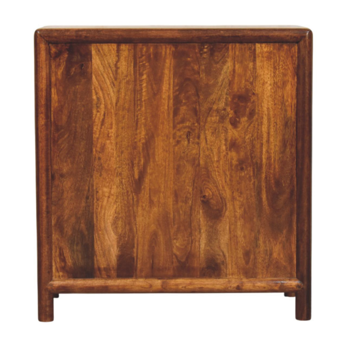 Artisan Furniture Solid Wood Regency 3-Drawer Chest, Dark Brown