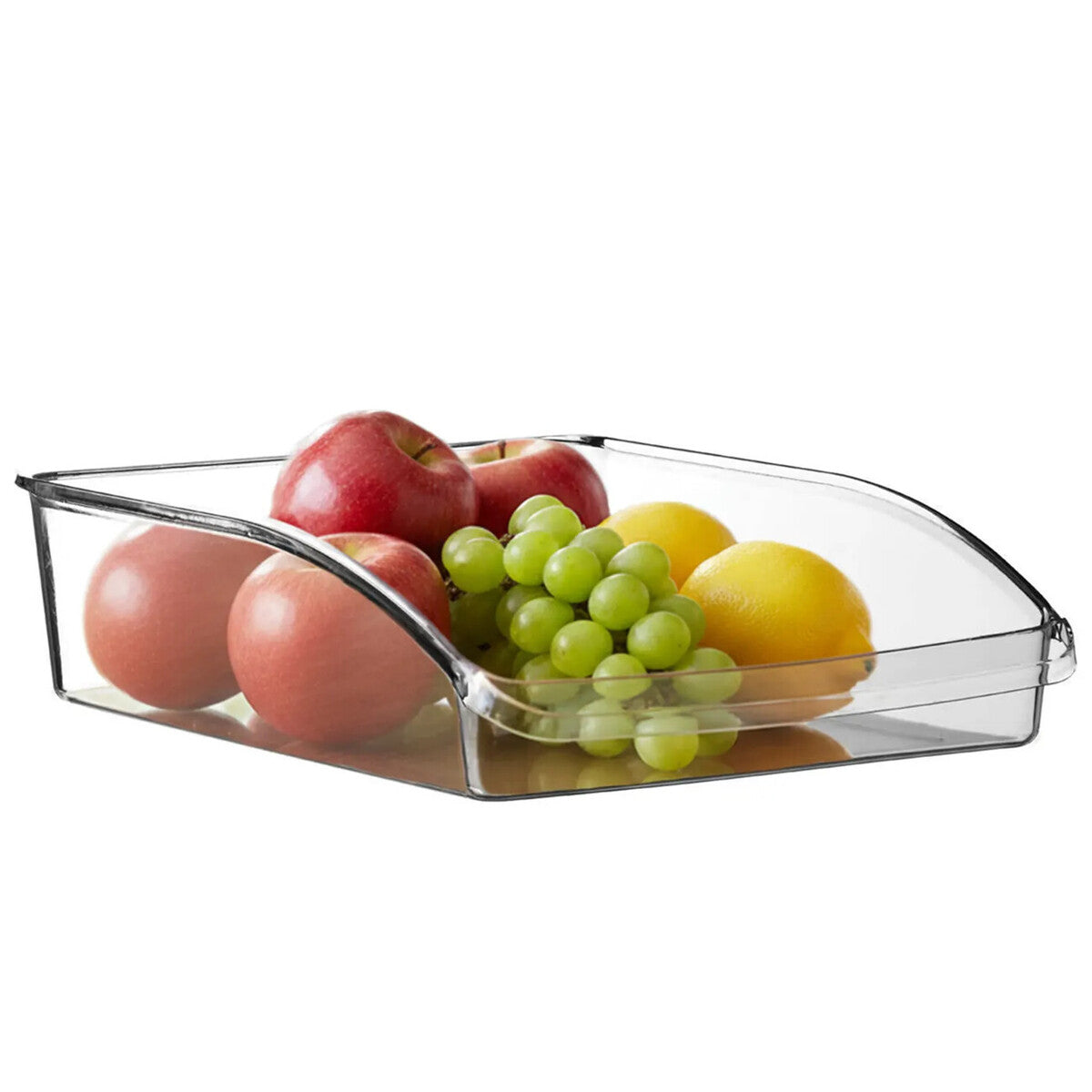 Clear PS Plastic Large Fridge Organiser | Azuma
