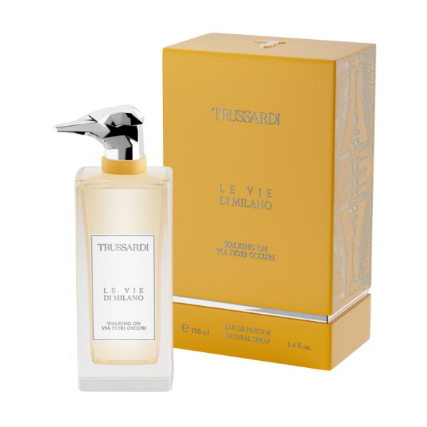 Trussardi Walking On Via Fiori Oscuri Eau de Parfum 100ml Spray Unisex Fragrance