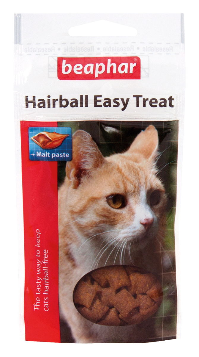 Beaphar Cat Easy Treat Hairball 35g - Case of 18