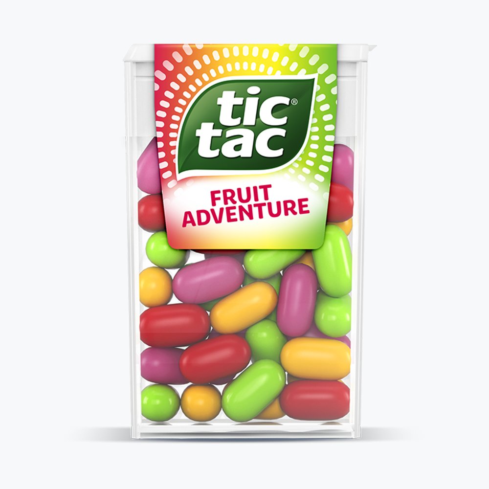 24 x Tic Tac Fruit Adventure 18G