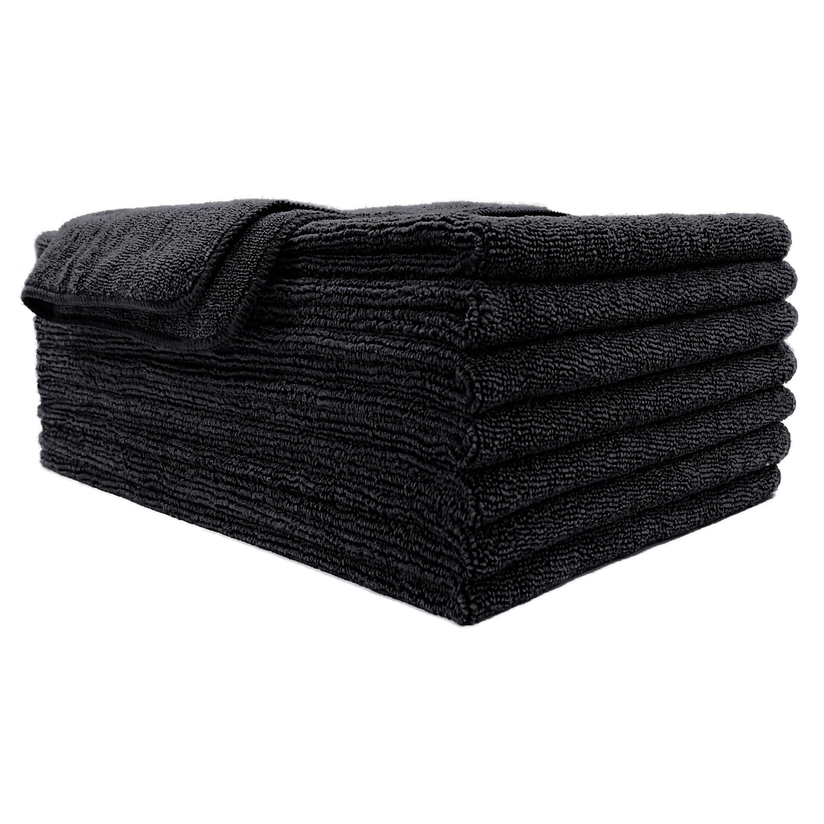 POLYTE Professional Quick Dry Lint Free Microfibre Hair Drying Salon Towel, 40x73 cm, 8 Pack
