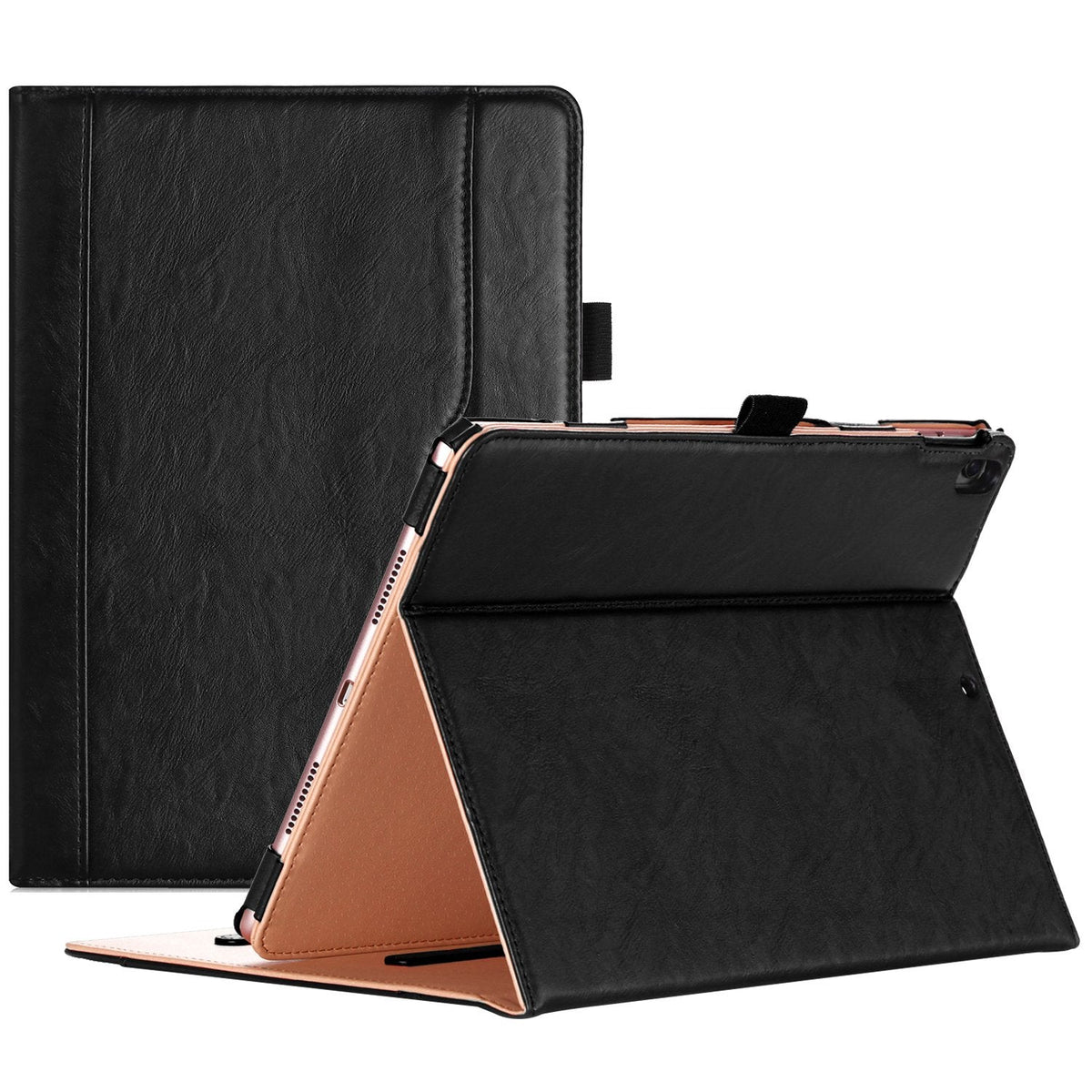 ProCase Case for iPad Air 10.5" (3rd Gen) 2019 / iPad Pro 10.5" 2017 (A1701 / A1709) with Pencil Holder - Premium PU Leather Stand Folio Protective