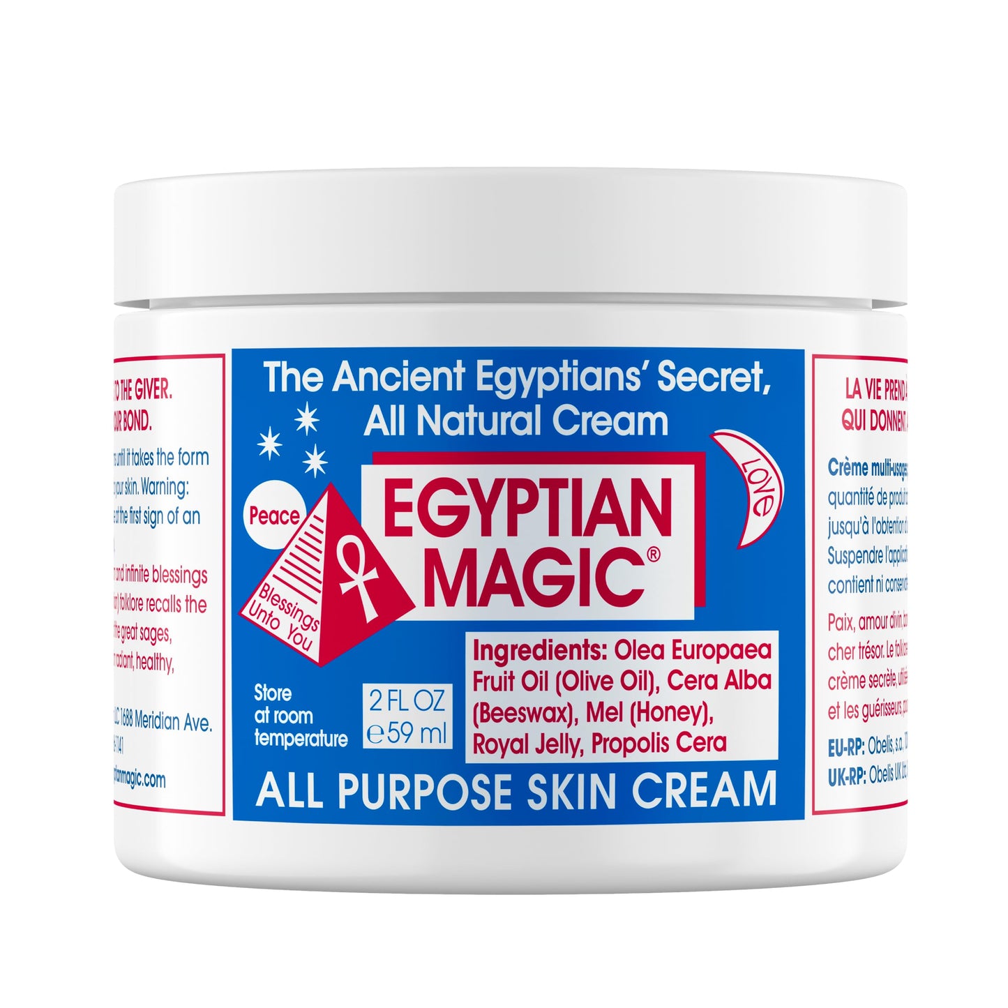 EGYPTIAN MAGIC - All Purpose Face & Body Cream, Moisturising Skin Care for Women & Men, Beauty Balm, Scar Cream aids Tend & Dry Skin, Stretch Marks,