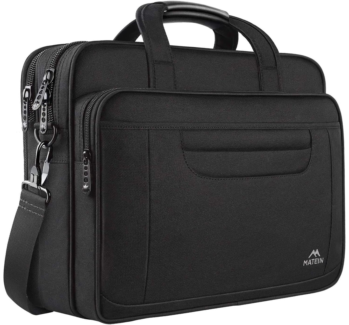 MATEIN Laptop Bag, 15.6 Inch Multifuntional Business Computer Laptop Case, Unisex Spacious Shoulder Messenger Bag Briefcase for Men and Women,