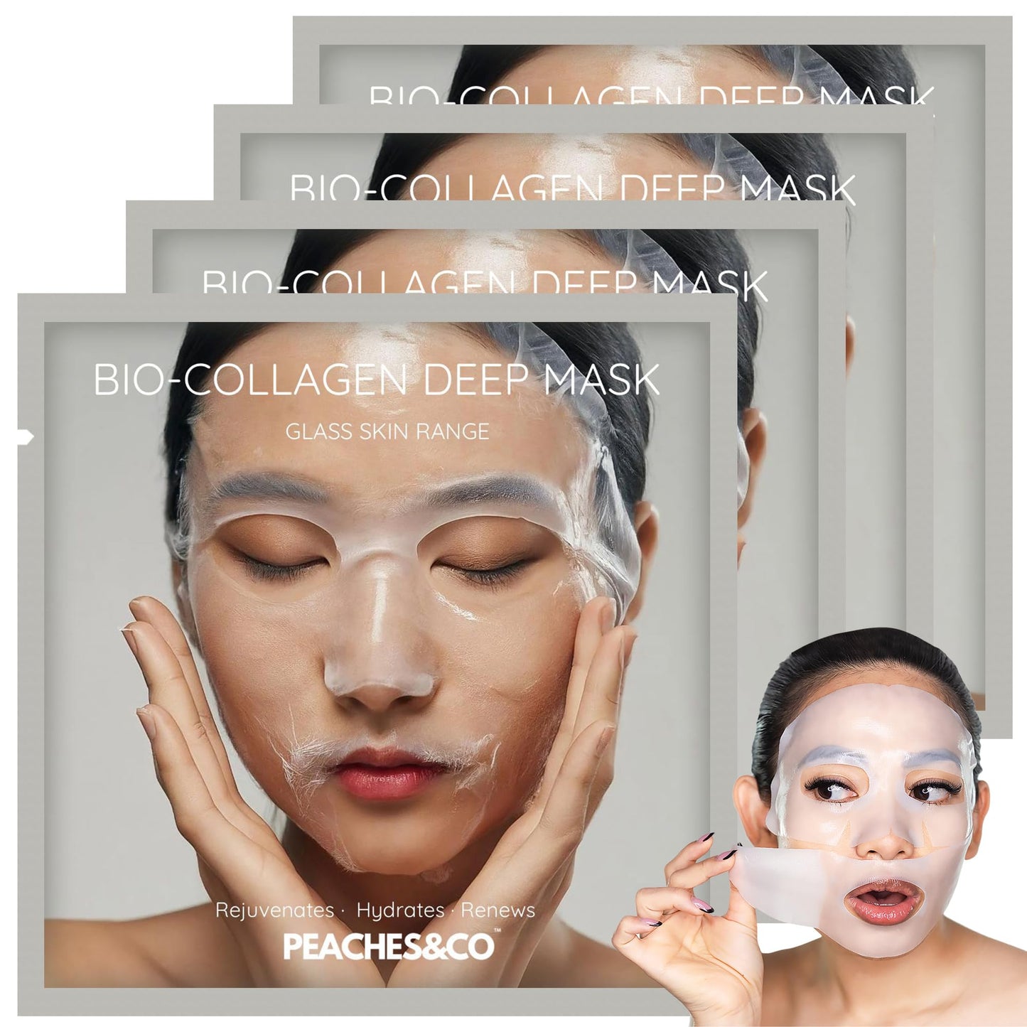 Bio-Collagen Overnight Face Mask | K-Beauty | Korean Skin Care Mask | Glass Skin | Deep Hydrating | Firming Mask | Pore Minimising | Collagen