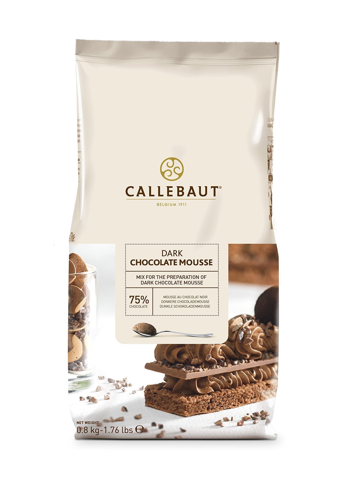 Callebaut Dark Chocolate Mousse Powder 800 g