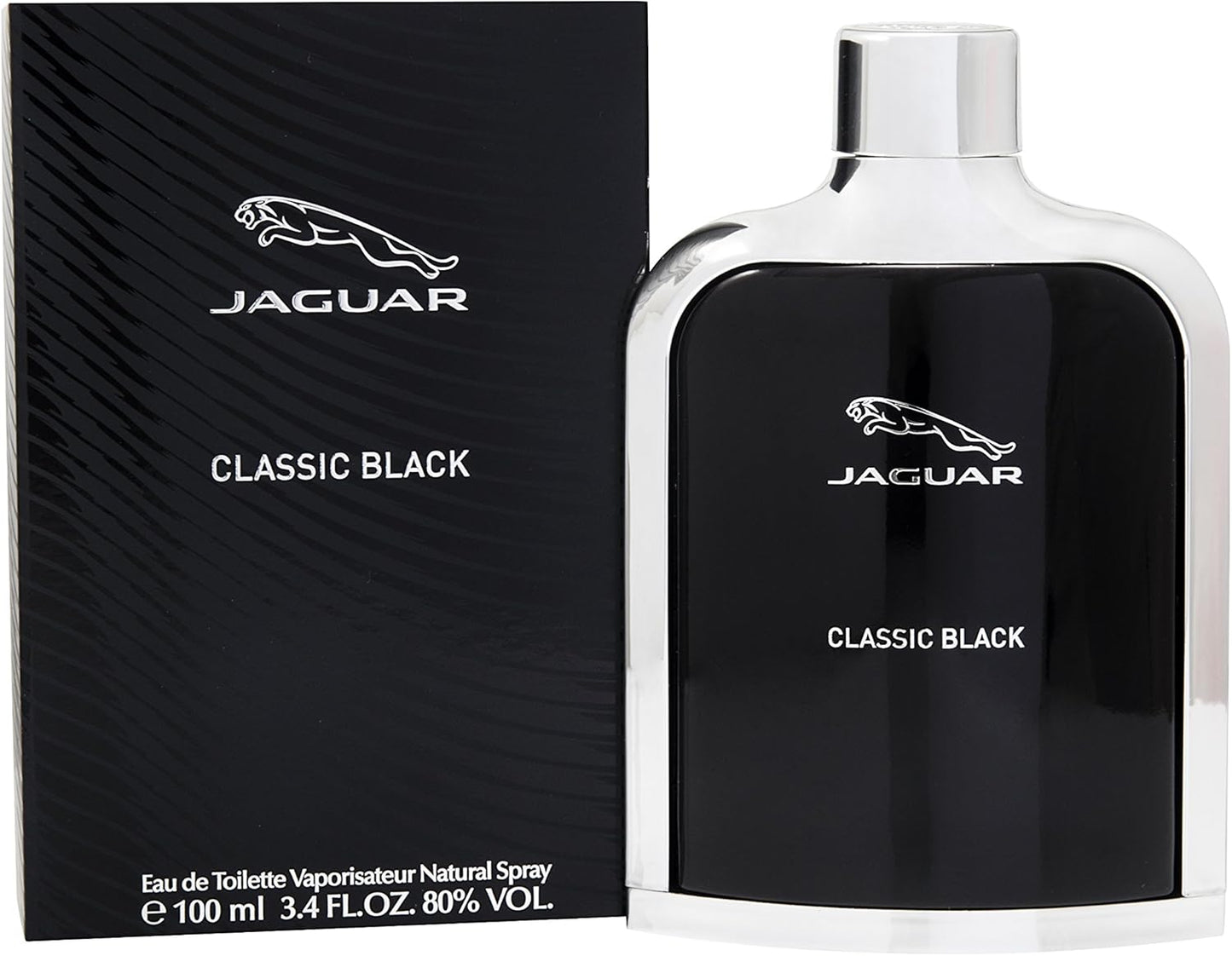 Jaguar Classic Black Eau de Toilette 100ml Spray Men's Fragrance