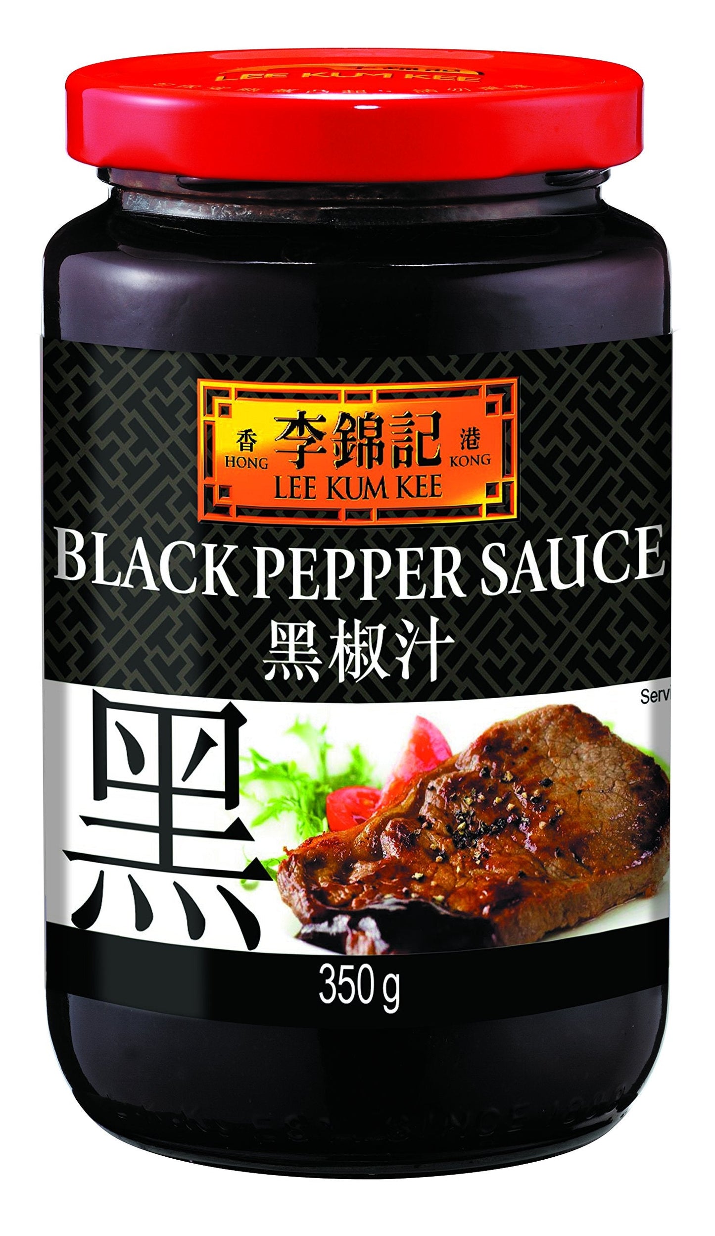 Lee Kum Kee Black Pepper Sauce 350 g (Pack of 3)