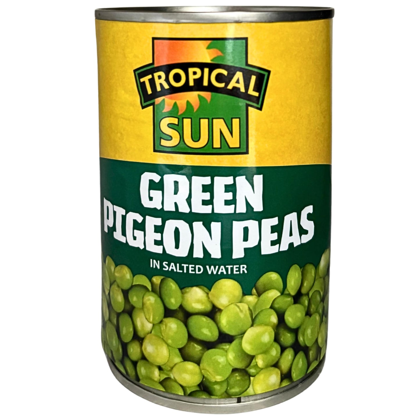 Tropical Sun Green Pigeon Peas 425 g (Pack of 12)