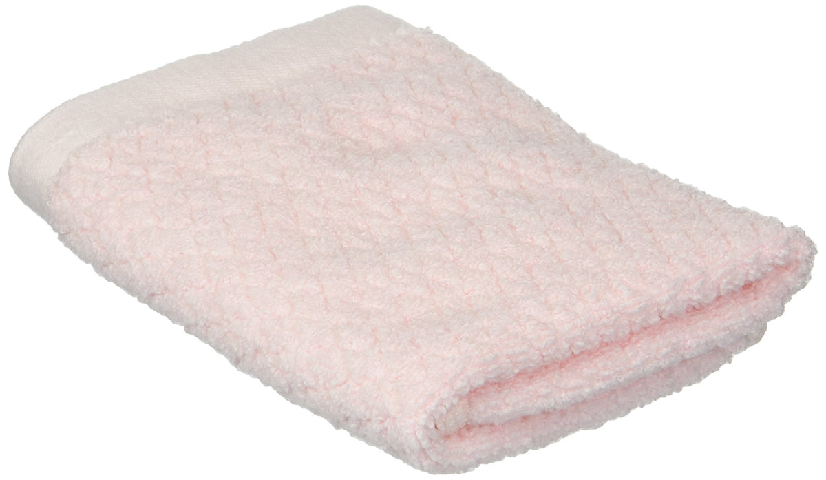 Everplush Diamond Jacquard Washcloth 6 Piece in Light Pink, 6 Pack