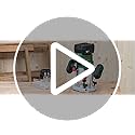 Bosch Router Plunge Base Compatible with AdvancedTrimRouter 18V-8 (for Milling Slots and Pockets)
