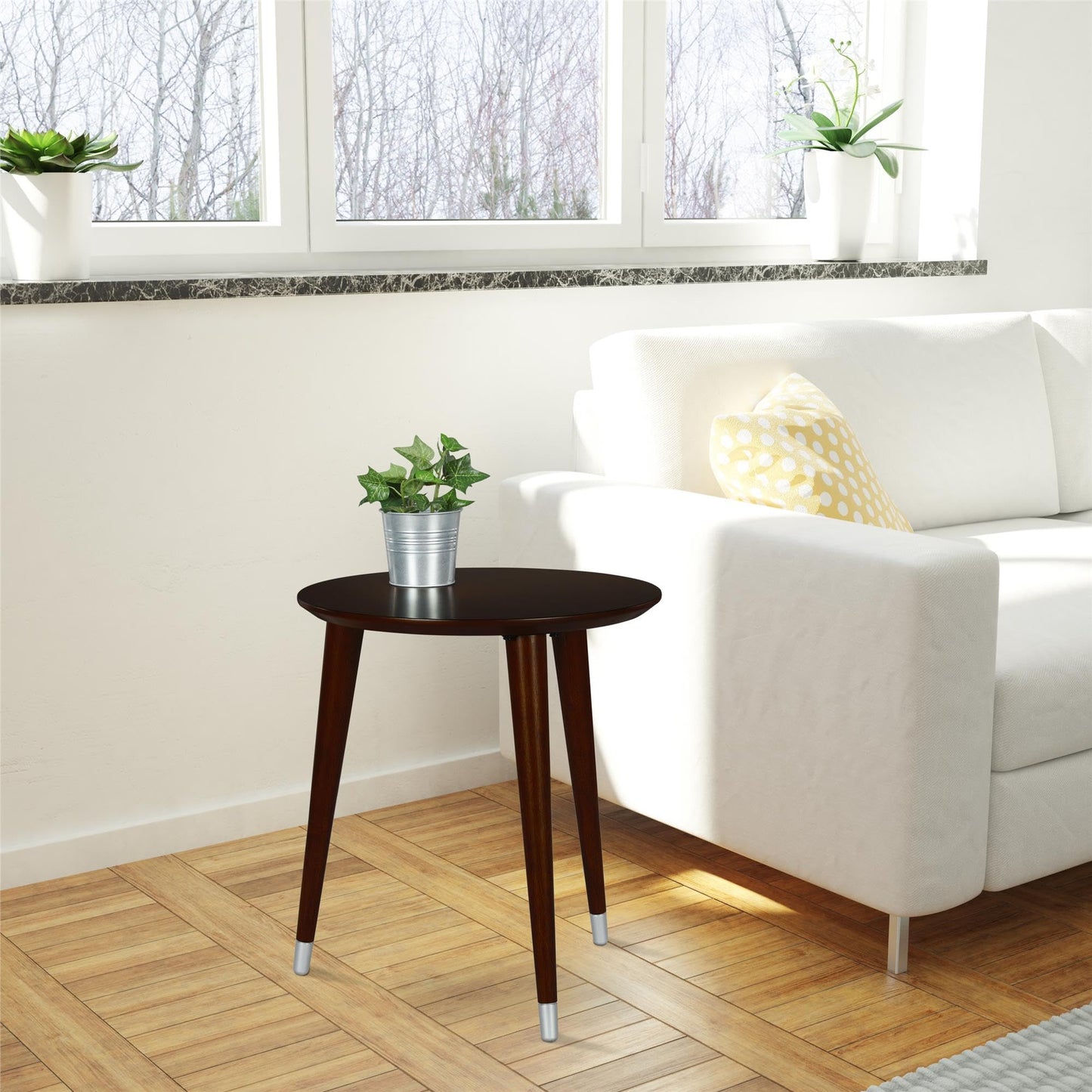 Novogratz Kennington End Table, Espresso
