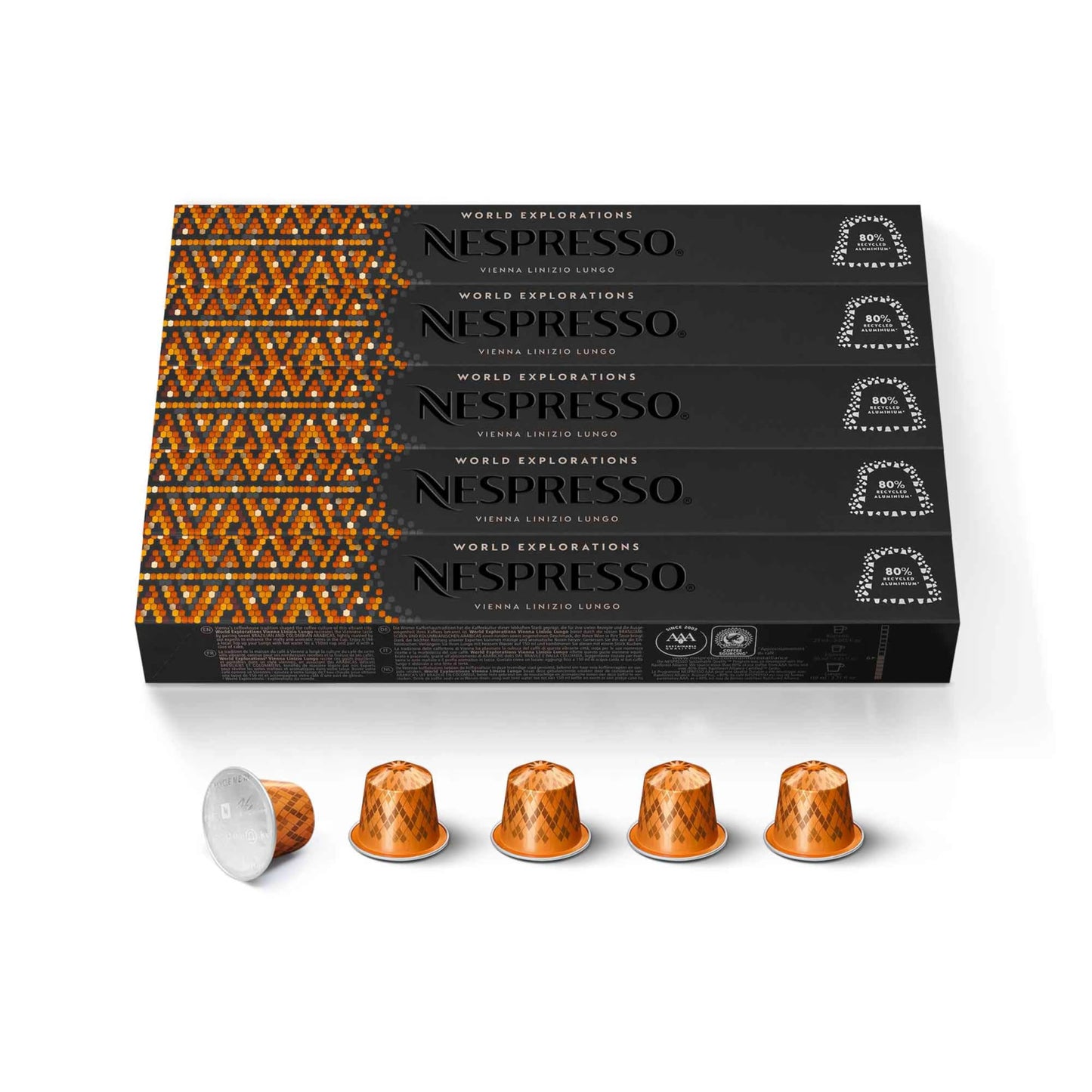 Nespresso OriginalLine: Linizio Lungo, 50 Count - ''NOT compatible with Vertuoline''