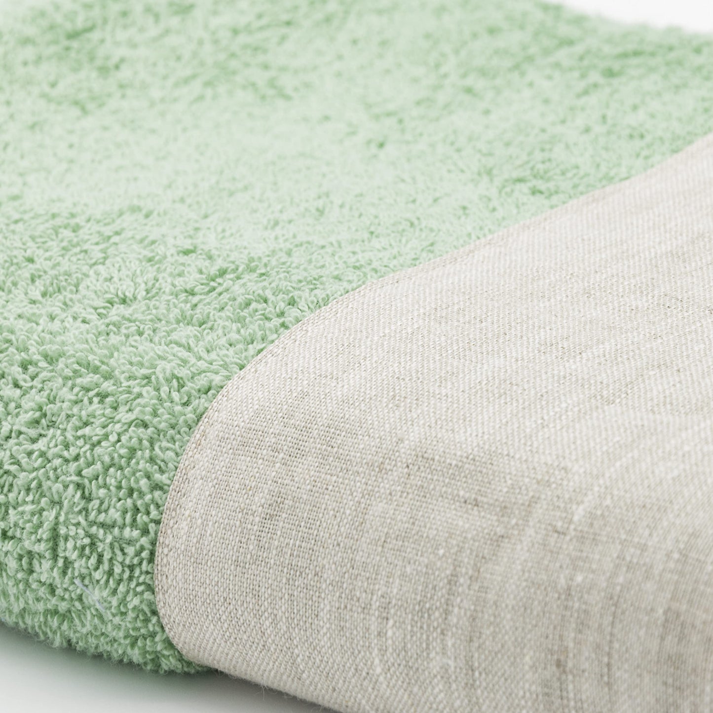 CREOLE Emily Bath Towels, Cotton, Emerald, 1+1, 2 units