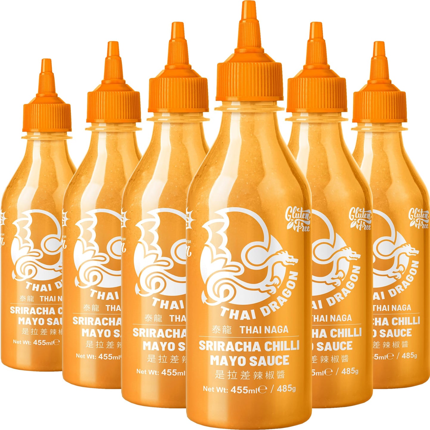 Thai Dragon Sriracha Chilli Mayo Sauce 455 ml (Case of 6)