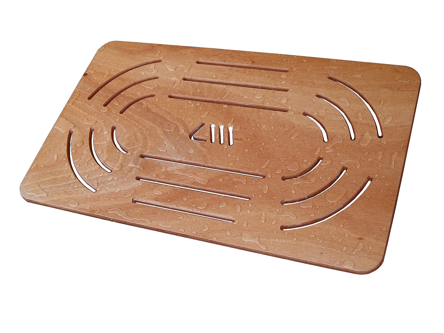 CASTELMERLINO Shower Accessories, okum? marine plywood, Natural, 96 x 56