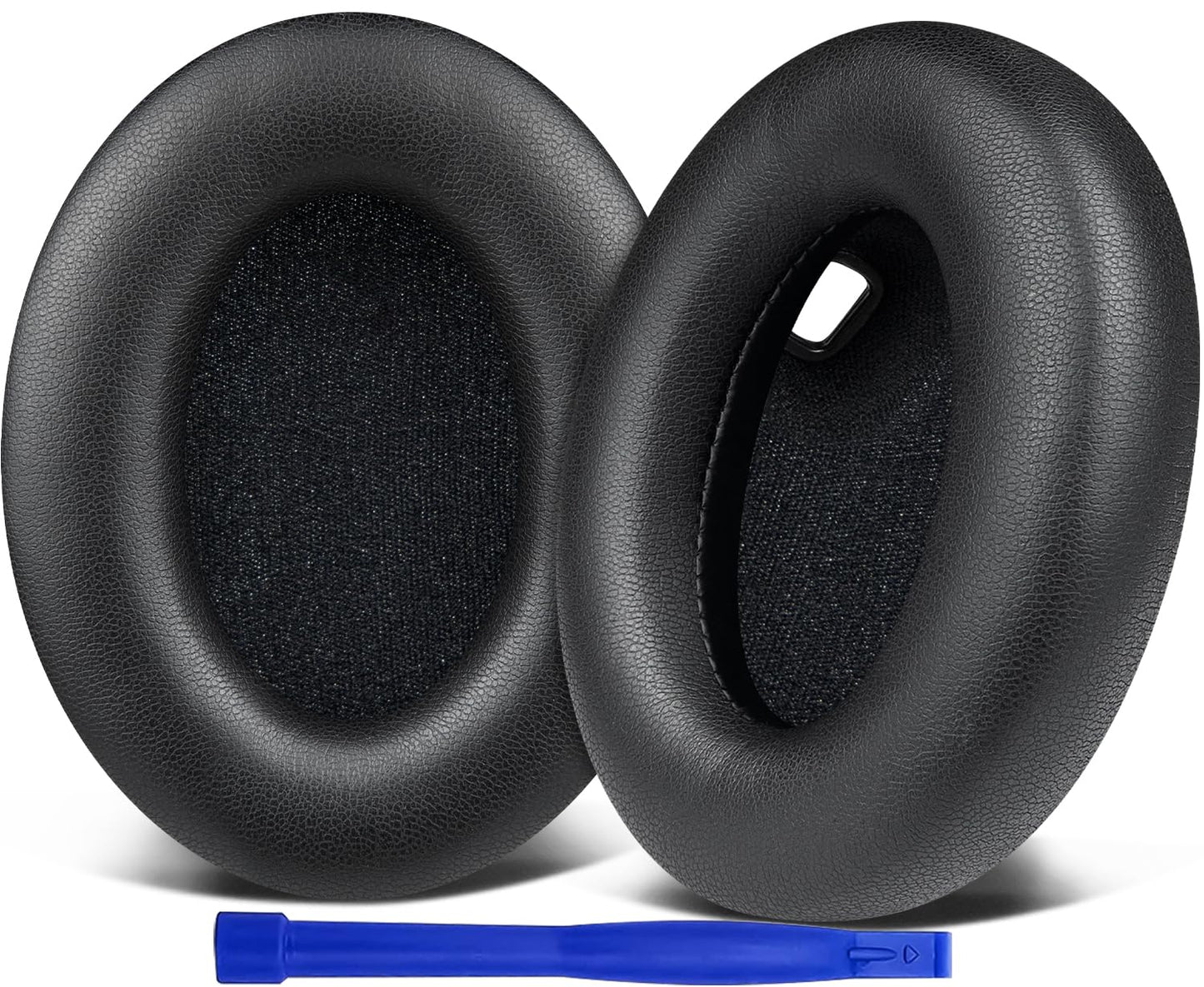 SOULWIT Replacement Earpads for Sony WH-1000XM4 (WH1000XM4) Headphones, Ear Pads Cushions with Noise Isolation Foam, Added Thickness, Without