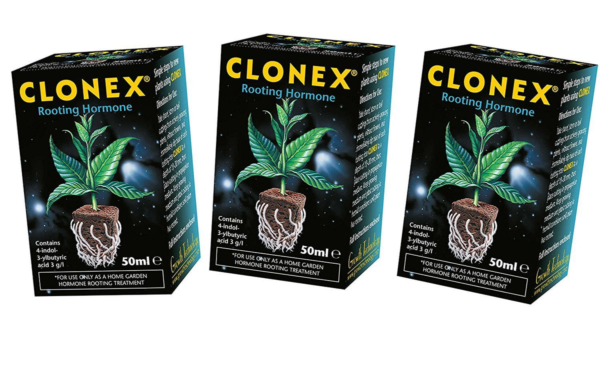 Clonex Growth Technology 3 x 50 Milliliter Professional Cloning/Rooting Gel