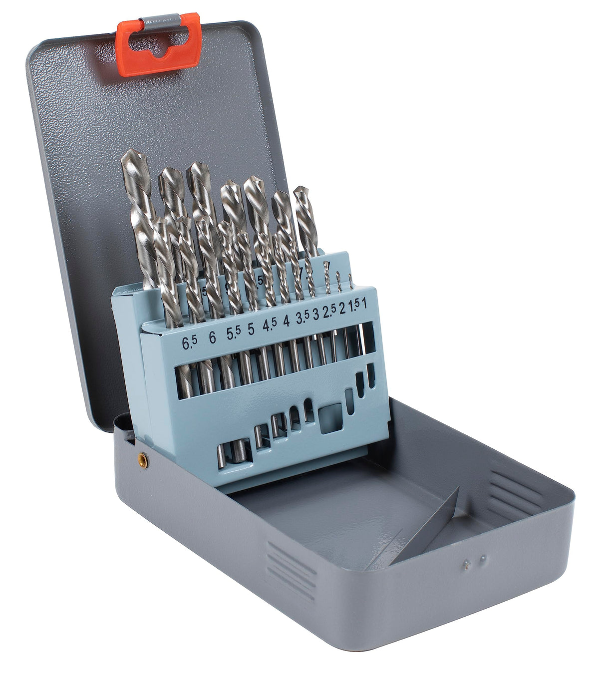 Sealey Left-Hand Spiral Drill Bit Set 19pc - AK8190