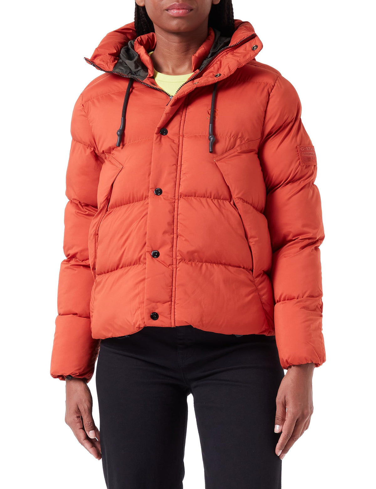 G-Star Women's Whistler Short Puffer wmn, Orange (rooibos tea D23534-D199-G052), M