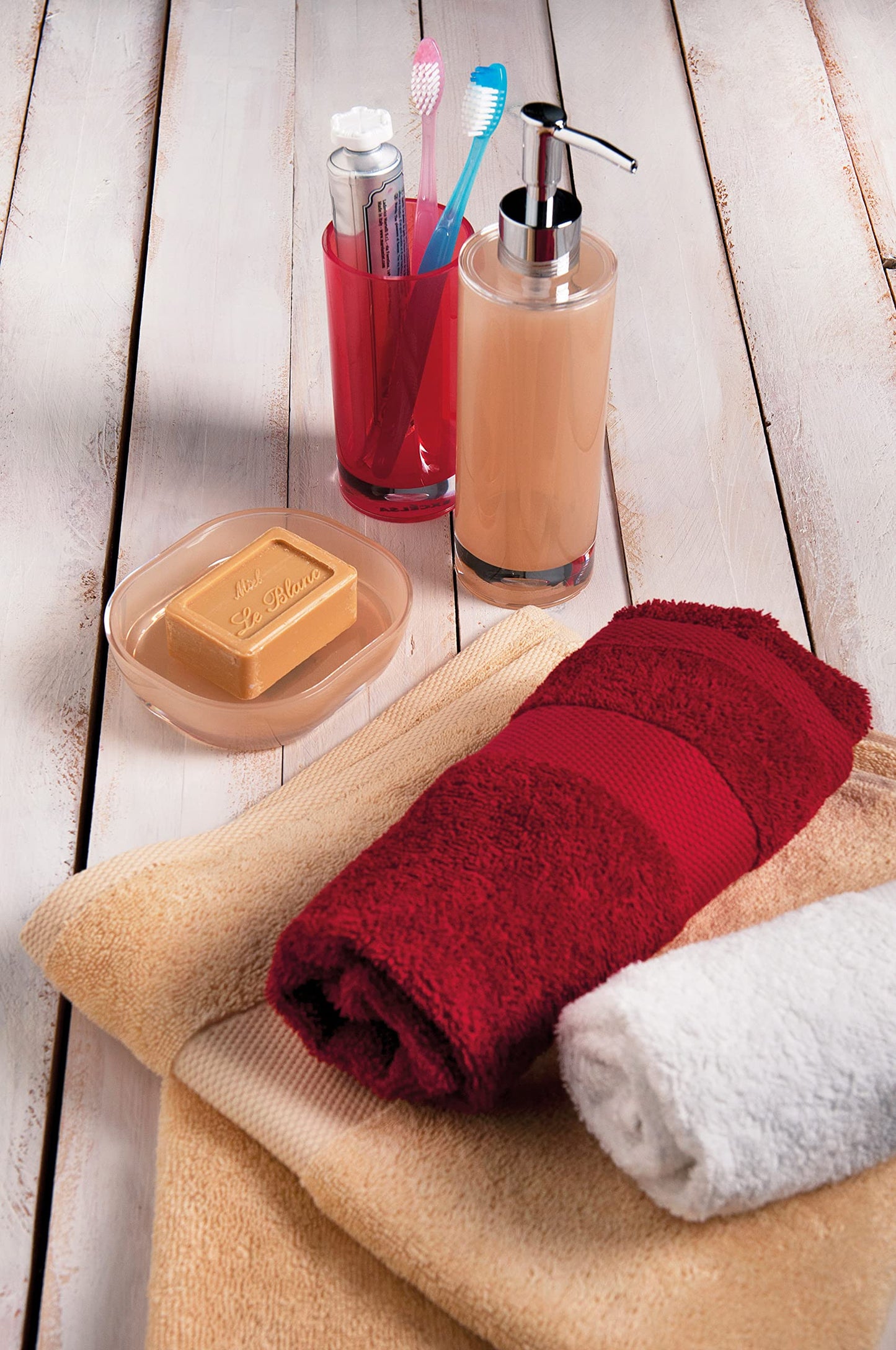 Excelsa Towel, Red, 100 x 60 cm
