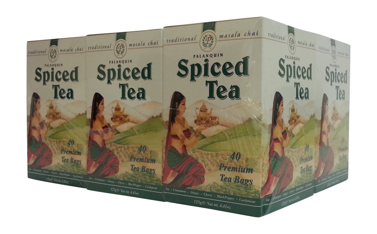 Palanquin Masala Chai Spiced Tea (6 Pack)