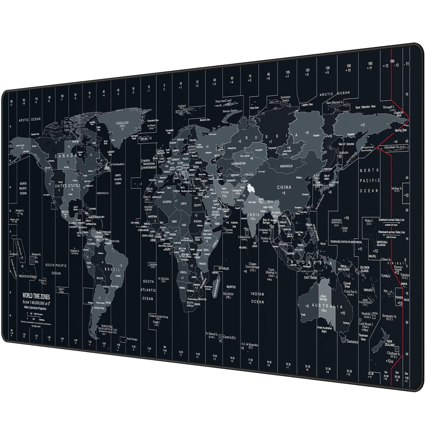 Anpollo Gaming Mouse Pad (900x400x3mm) Extended Mouse Mat Large Non-Slip Desk Pad with Precision Locked Edges Comfortable Keyboard Mat Suitable for