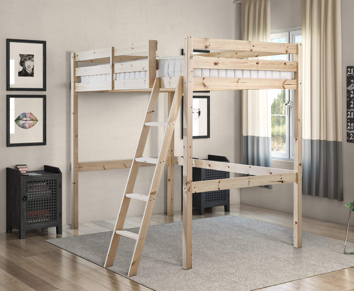 STRICTLY BEDS&BUNKS Bunk Bed, Beige, Small Double