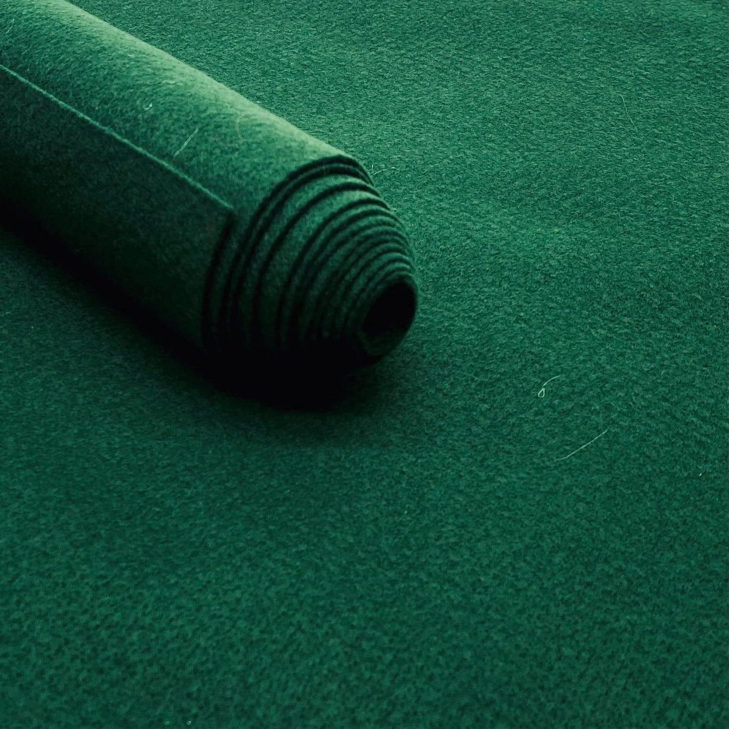 Acrylic Felt Baize Craft/Poker Fabric Material - Bottle Olive Green, 1Mtr - 150cmx100cm