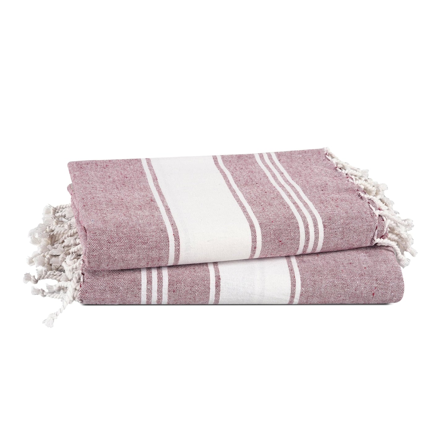 LANE LINEN Turkish Beach Towels, 2 Pack Extra Large Beach Towel, Pre-Washed for Soft Feel, Cotton Rich Oversized Sand Free Quick-Dry Pool Towel, Beach