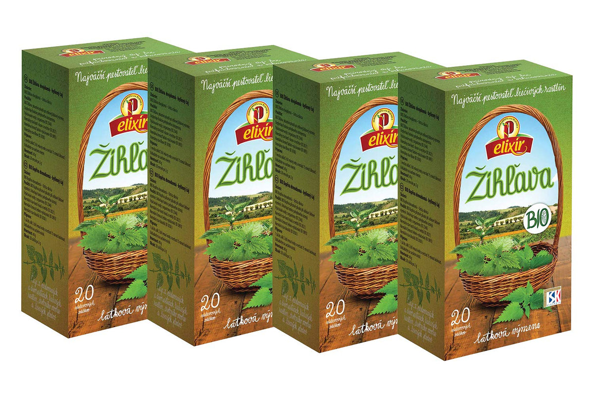 Stinging Nettle Herbal Tea (4 Packs, 80 Tea Bags, 160g)