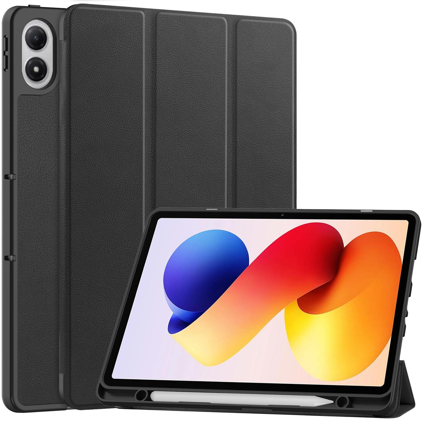 ProCase Smart Case for Xiaomi REDMI Pad 2 Pro 12.1", Slim Cover Stand Hard Shell Case for Xiaomi REDMI Pad 2 Pro 12.1" 2025 ?Black