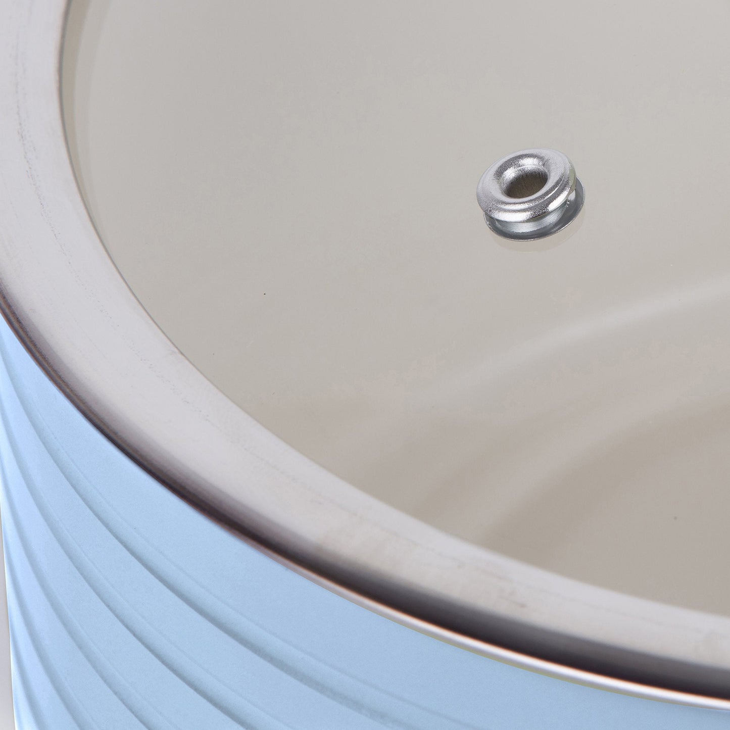 Swan SWPS3020BLN Retro Induction Saucepan Set With Glass Lids, Non Stick Ceramic Coating, Easy to Clean, Blue, 3 Piece, 16/18/20 cm