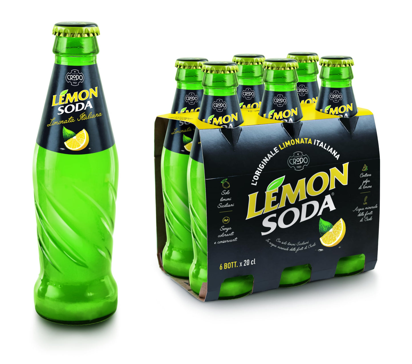 Lemonsoda 6 x 20 cl