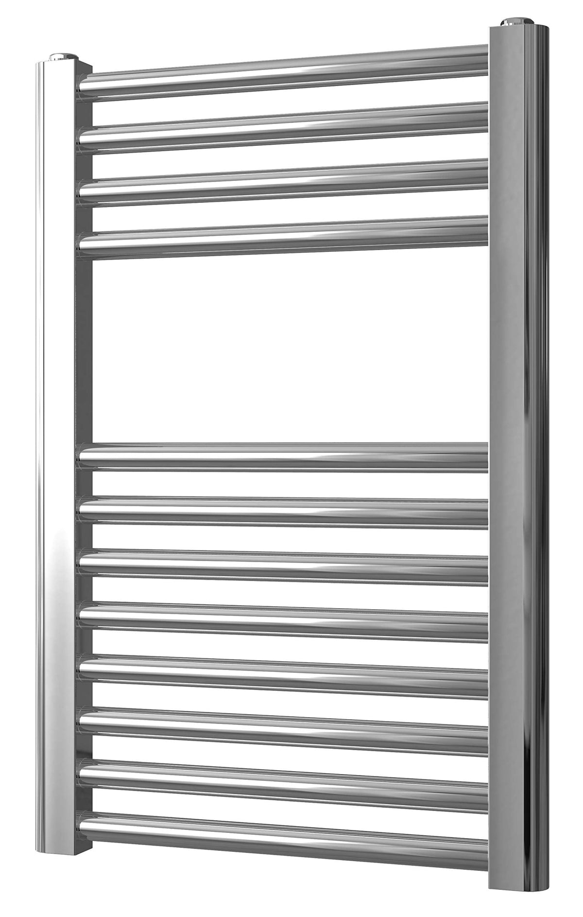 Greened House Chrome Electric Heated Towel Rail 400mm W x 600mm H