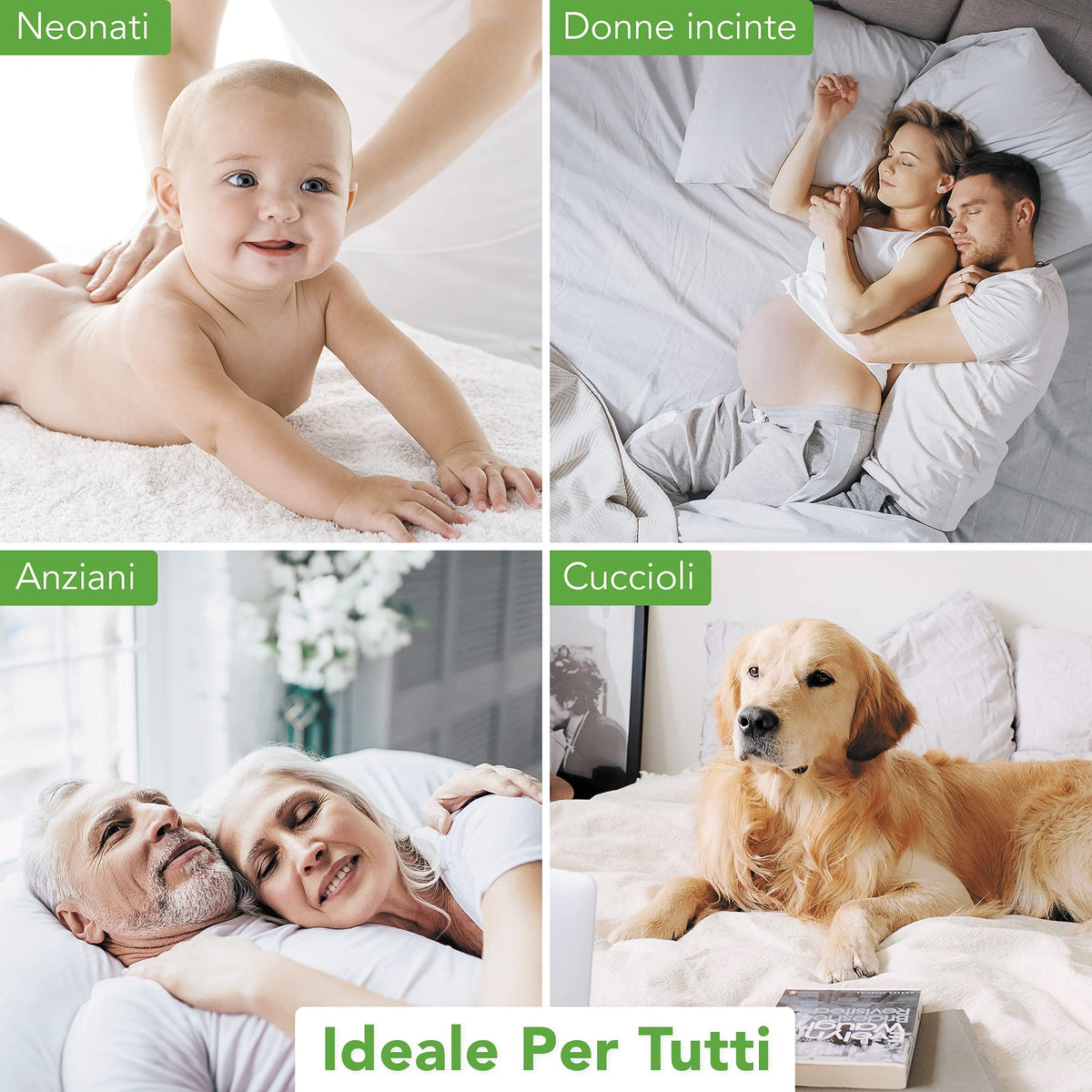 Waterproof Double Mattress Protector 160 x 200 cm – Super Soft Natural Bamboo Terry Fabric – Super Elastic Corners Up to 30 cm – Refreshing