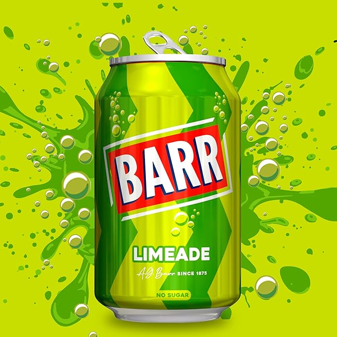 Barr Zingy Limeade 330ml