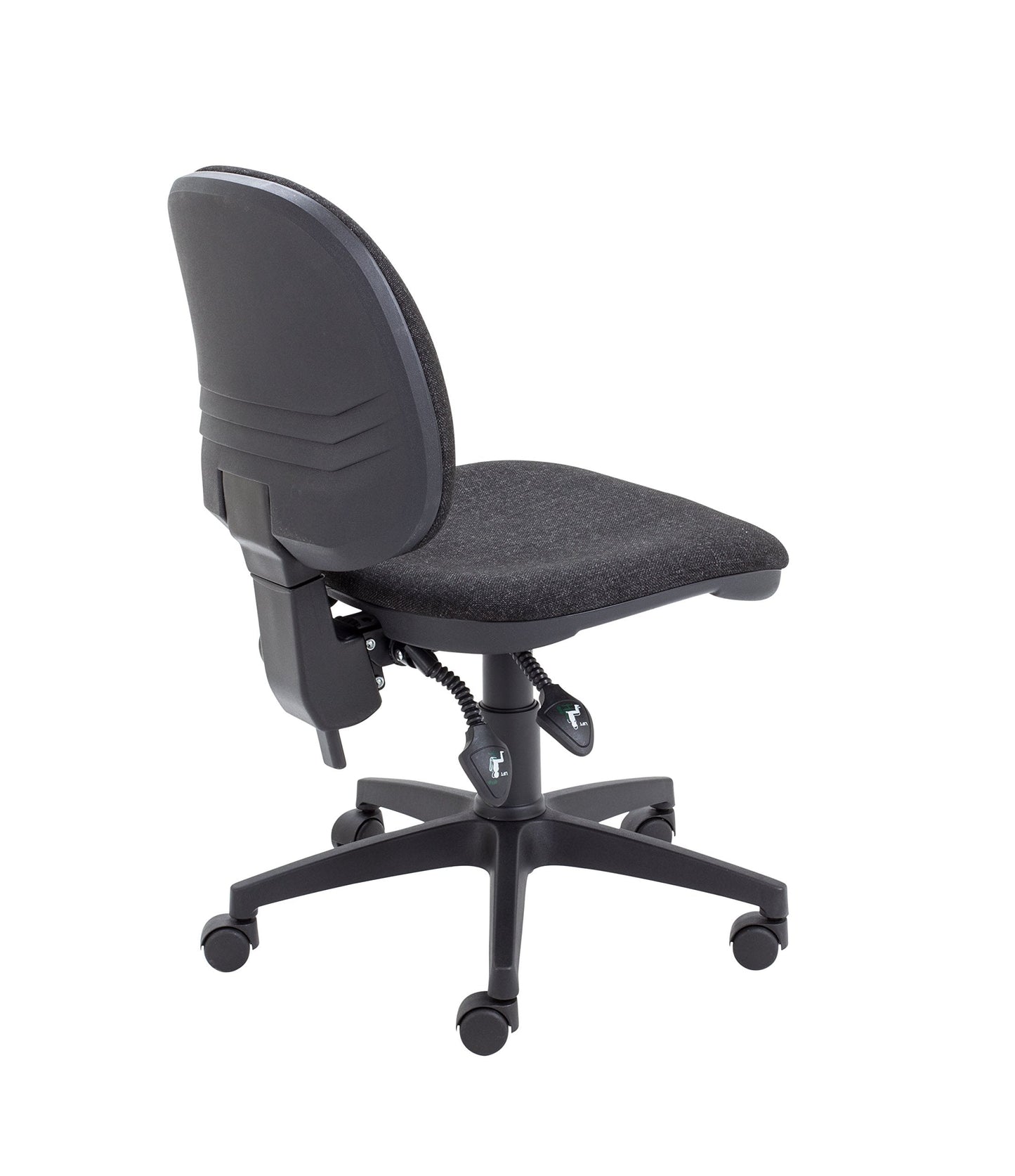 Office Hippo Mid Back Desk Chair, Swivel Home & Office Chair, Height Adjustable Seat & Lumbar Support For Extra Comfort, Computer Chair For Daily Use