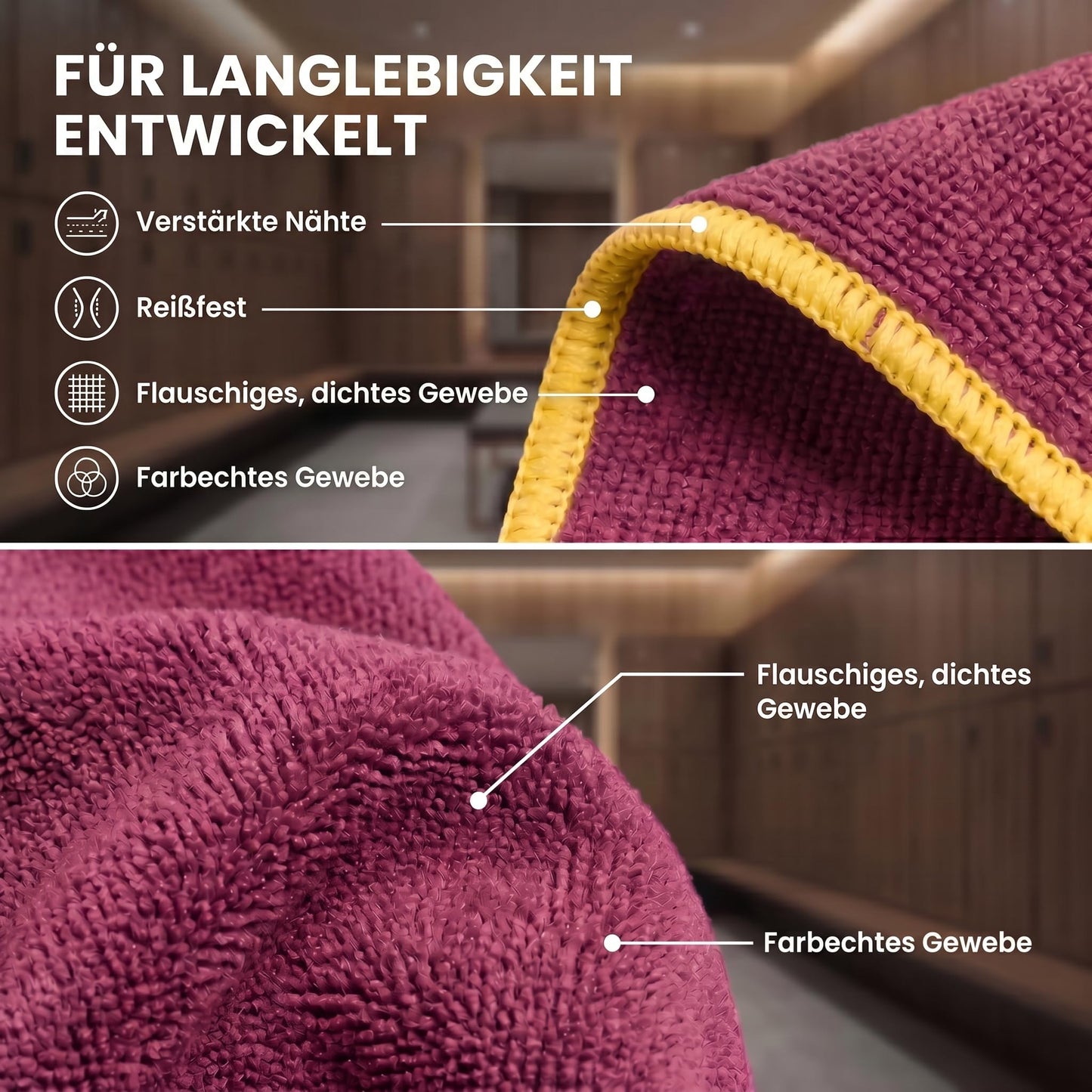 LightDryยฎ Microfiber Sports Towel โ Quick-Dry, Soft & Compact