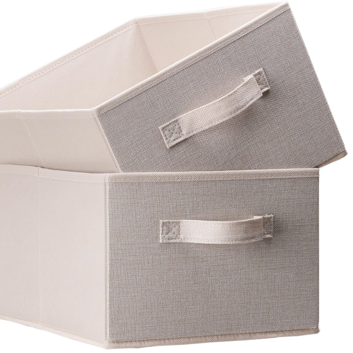 4 PCS Clothes Drawer Organisers Fabric Storage Box for Wardrobe Clothes Toy