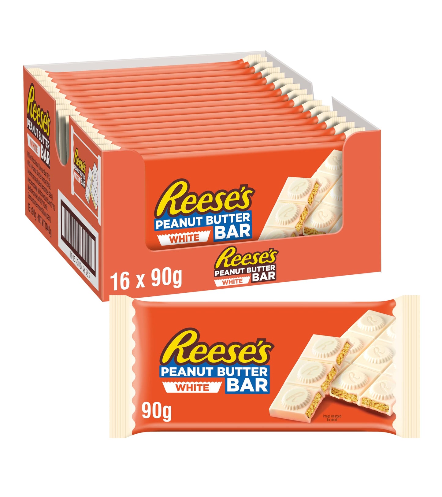 Reese's Peanut Butter White Bar 16x90g