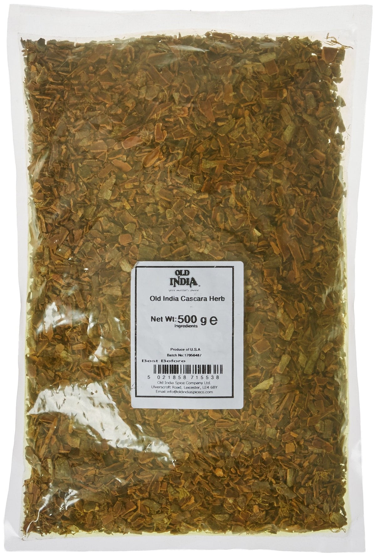 Old India Cascara Herb 500 g