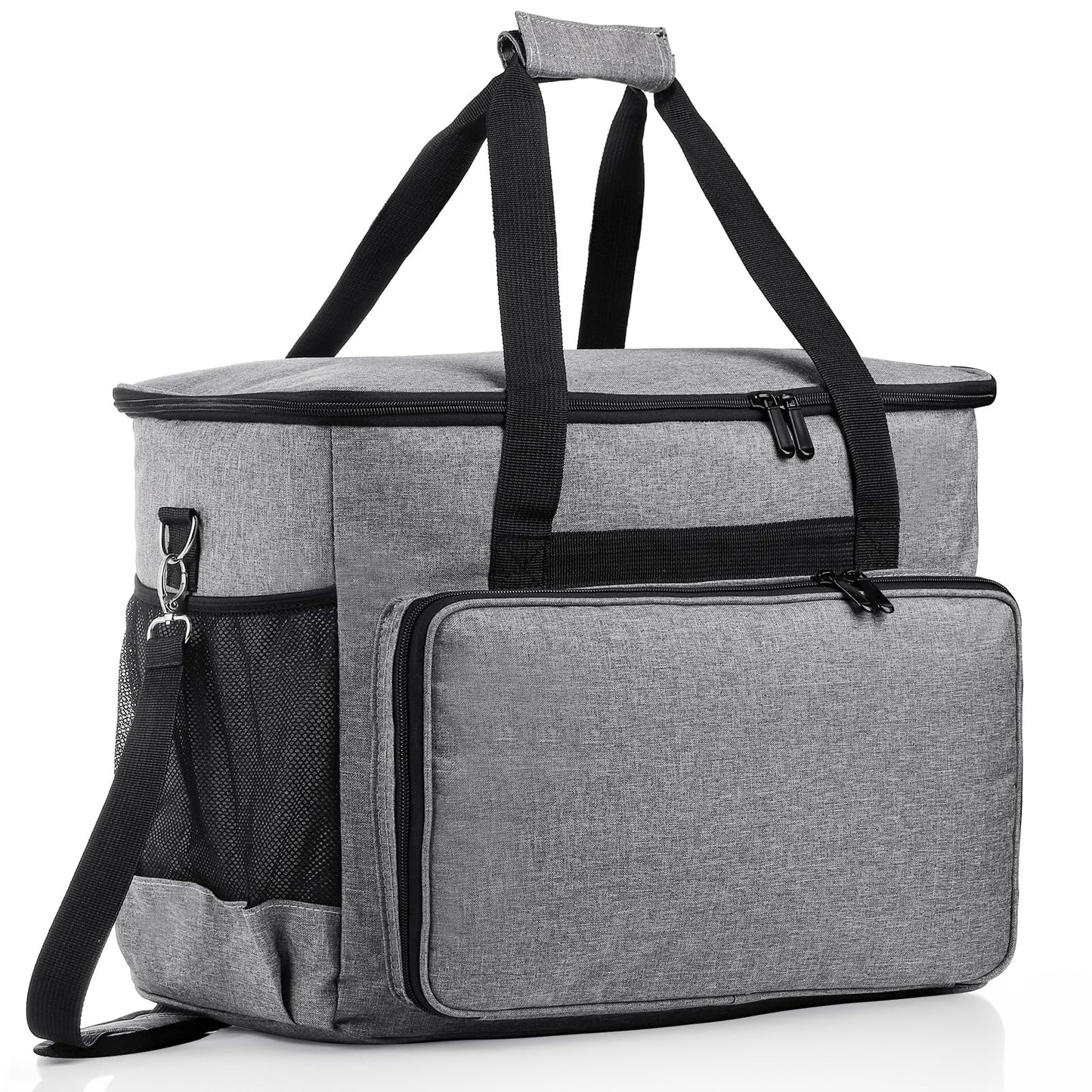 Elsjoy Sewing Machine Case, Sewing Machine Tote Bag Universal Carrying Bag with Removable Padding Pad, Portable Sewing Machine Carrying Case Storage