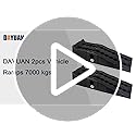DAYUAN 2 pcs 7 ton Plastic Car Ramps Heavy Duty Garage Ramps for Lifting Automotive Vehicles Workshop Car Service and Repair