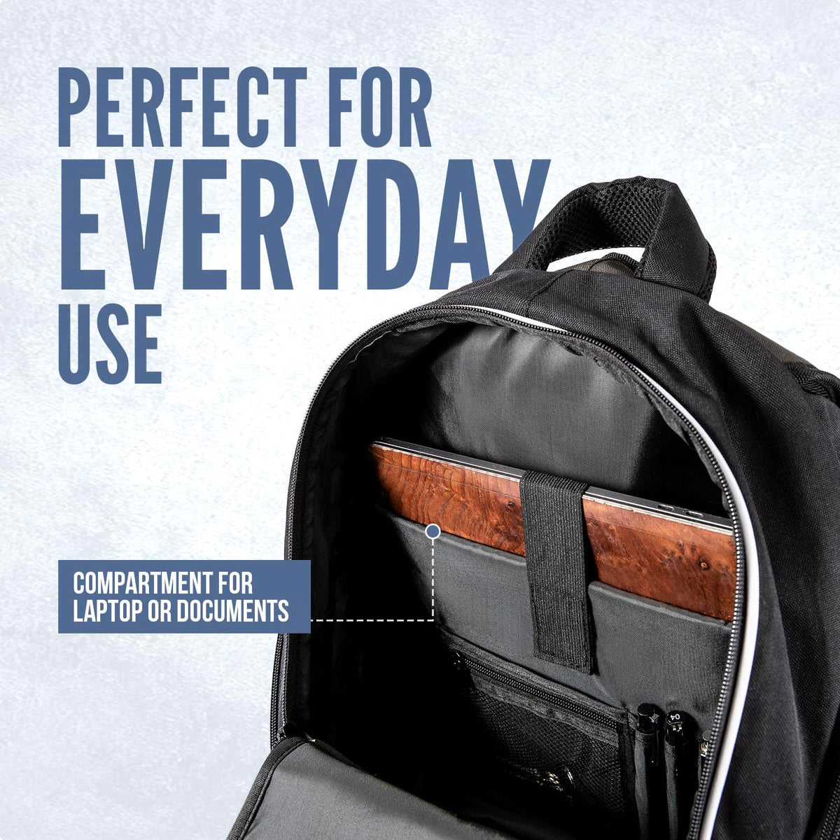 Raquex Racket Sports Backpack - for 1 Tennis or Padel Racquet, or 2 Squash or Badminton Racquets. Rucksack for Rackets + Shoes + Laptop + Water Bottle