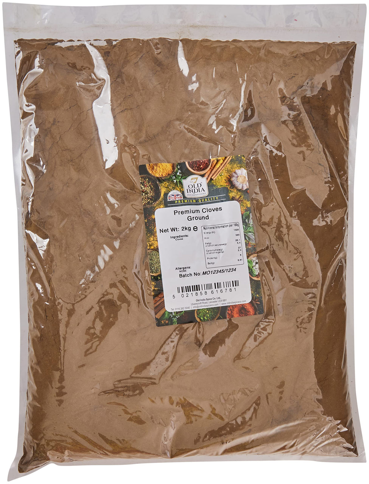 Old India Premium Cloves Ground 2kg