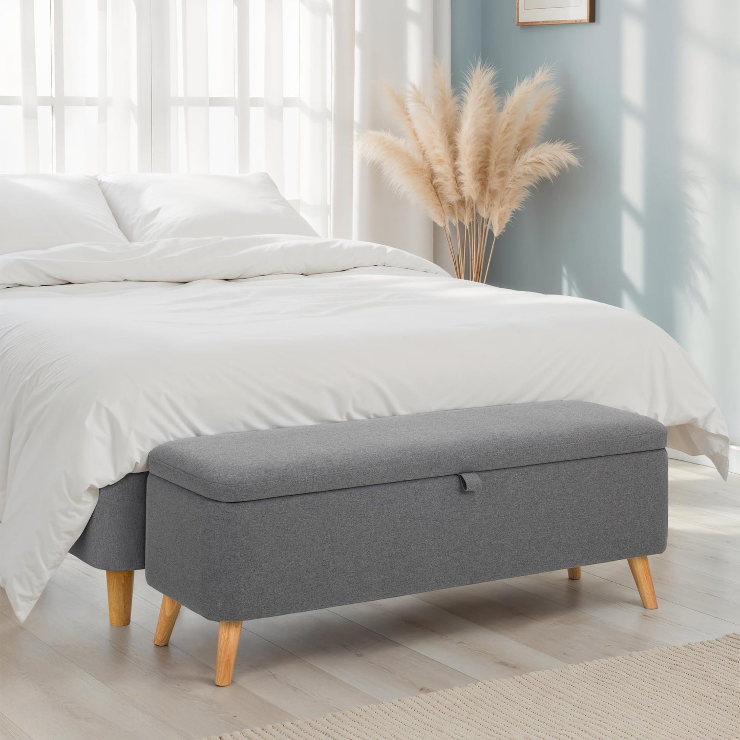 Julian Bowen Astrid Blanket Box, Grey