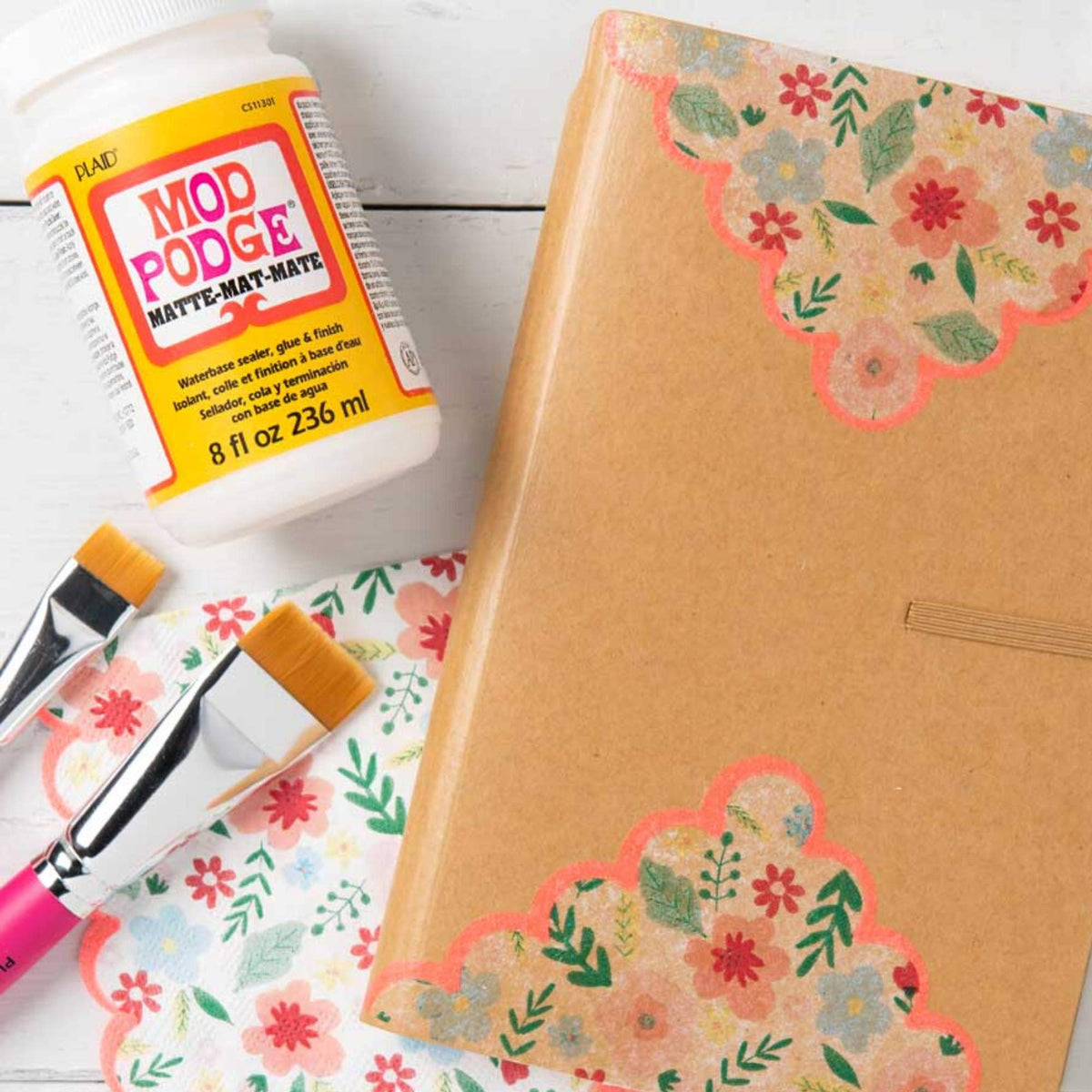Mod Podge Matte Waterbase Sealer, Glue and Finish - 64 oz