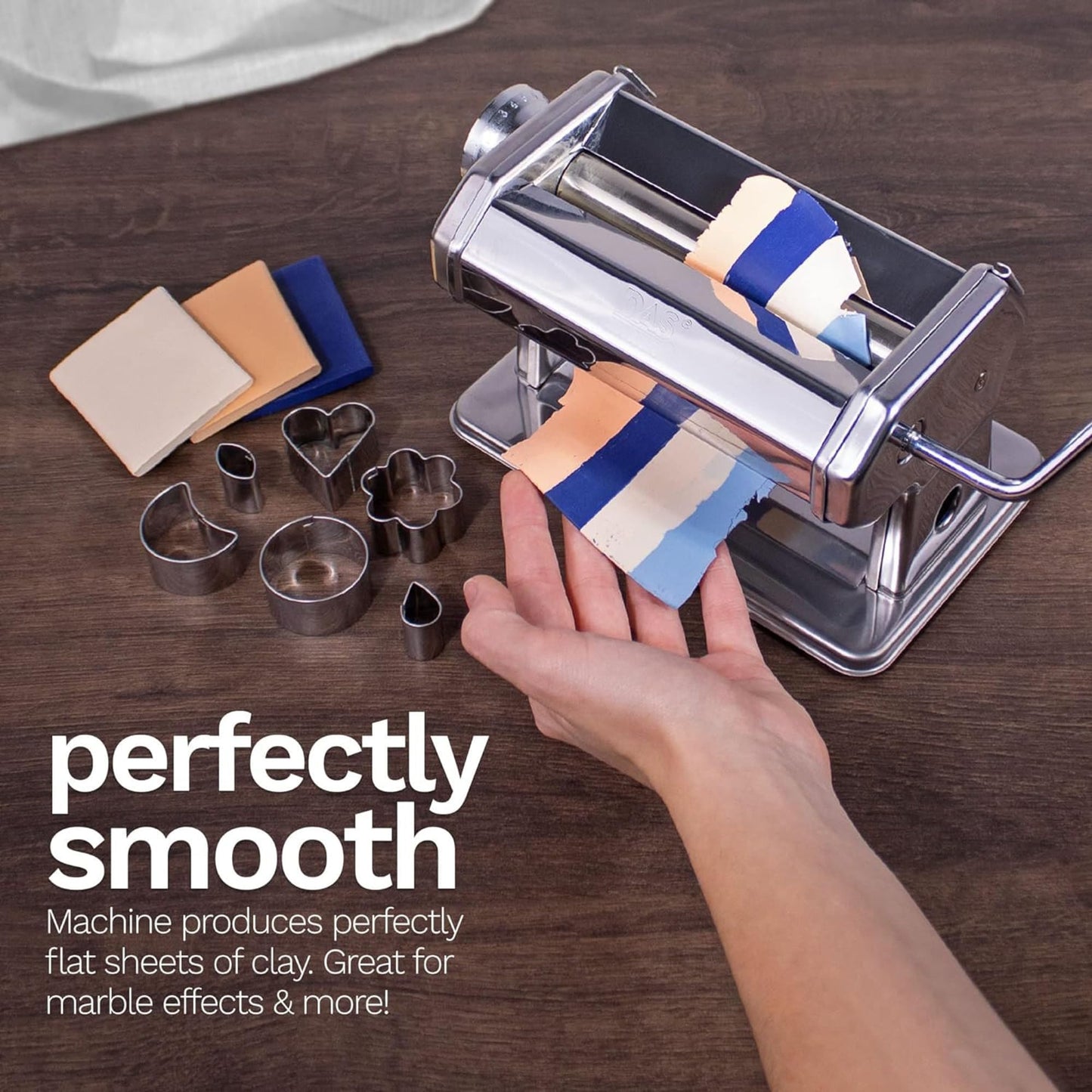 DAS Smart Clay Machine with Adjustable Thickness, Ideal for Professionals & Hobbyists